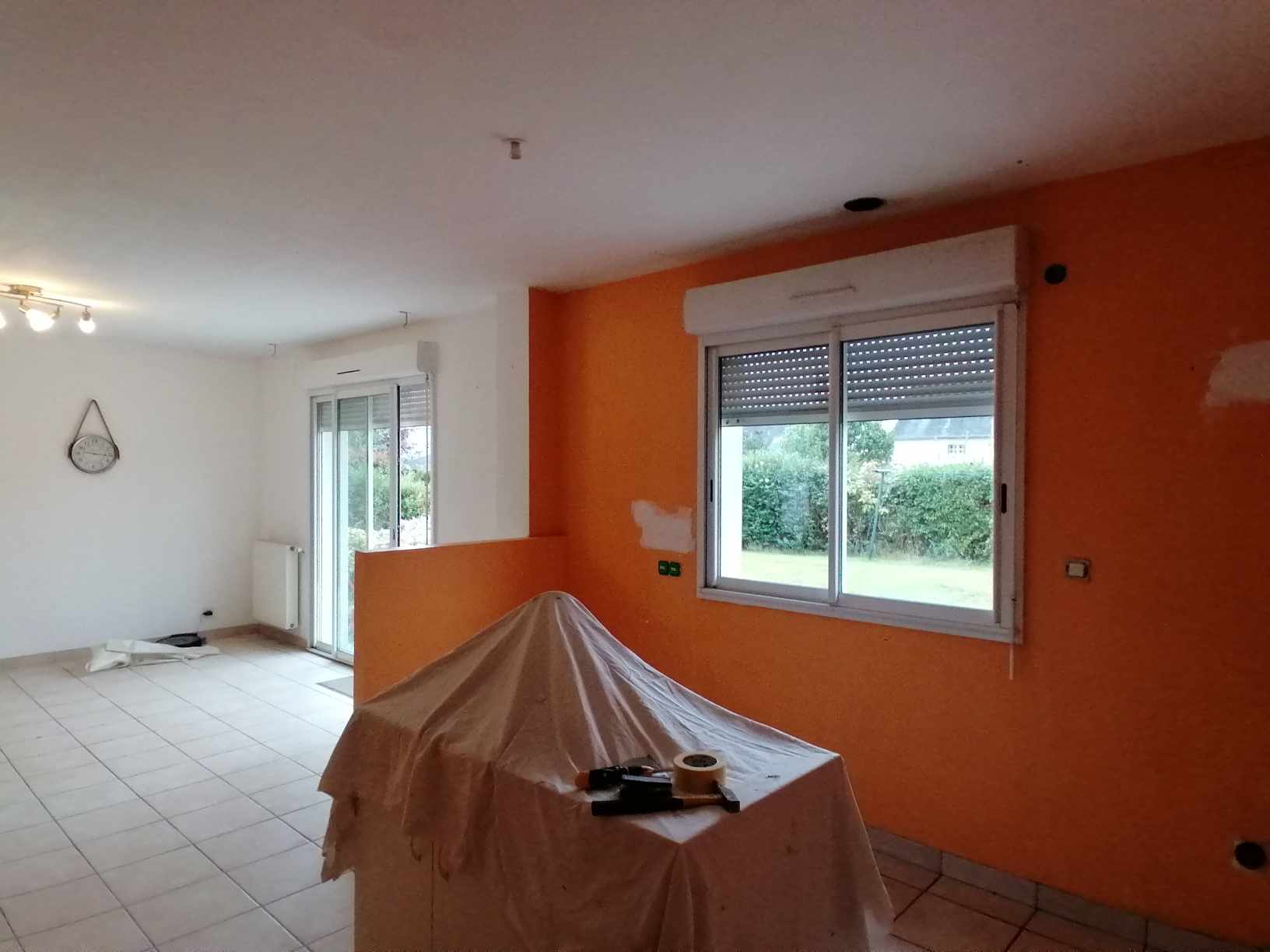 cuisine-rénovation-orange